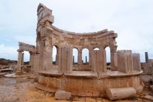 Libya, Leptis Magna, Market, 2007. Creator: Ethel Davies