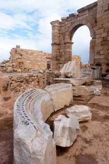 Libya, Leptis Magna, Nymphaeum, 2007. Creator: Ethel Davies