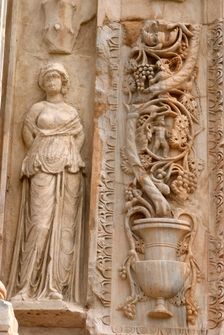 Libya, Leptis Magna, Arch of Septimius Severus, 2007. Creator: Ethel Davies