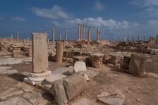 Libya, Leptis Magna, Basilica, 2007. Creator: Ethel Davies
