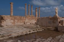 Libya, Leptis Magna, Flavius Julius Fountain, 2007. Creator: Ethel Davies