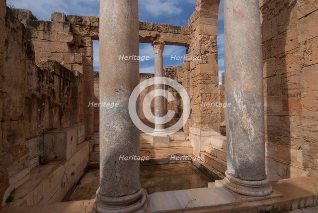 Libya, Leptis Magna, Hadrianic Baths, 2007. Creator: Ethel Davies.