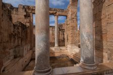 Libya, Leptis Magna, Hadrianic Baths, 2007. Creator: Ethel Davies