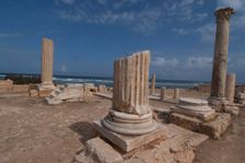 Libya, Leptis Magna, Justinian's Basilica, 2007. Creator: Ethel Davies
