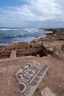 Libya, Sabratha, Seawards Baths, 2007. Creator: Ethel Davies