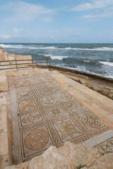 Libya, Sabratha, Seawards Baths, 2007. Creator: Ethel Davies