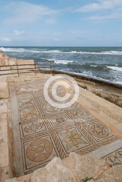 Libya, Sabratha, Seawards Baths, 2007. Creator: Ethel Davies.