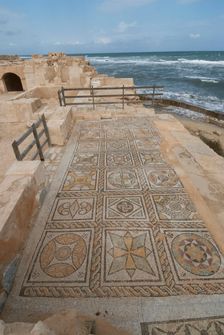 Libya, Sabratha, Seawards Baths, 2007. Creator: Ethel Davies