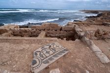 Libya, Sabratha, Seawards Baths, 2007. Creator: Ethel Davies