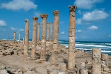 Libya, Sabratha, Temple of Isis, 2007. Creator: Ethel Davies