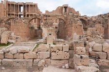 Libya, Sabratha, Theatre, 2007. Creator: Ethel Davies