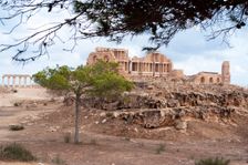 Libya, Sabratha, Theatre, 2007. Creator: Ethel Davies