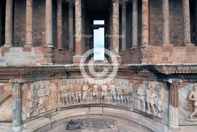 Libya, Sabratha, Theatre, 2007. Creator: Ethel Davies.