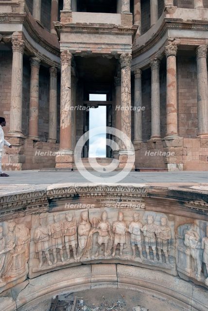 Libya, Sabratha, Theatre, 2007. Creator: Ethel Davies.