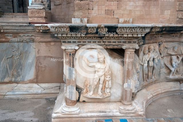 Libya, Sabratha, Theatre, 2007. Creator: Ethel Davies.