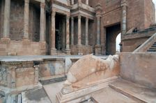 Libya, Sabratha, Theatre, 2007. Creator: Ethel Davies