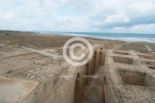 Libya, Sabratha, Theatre, 2007. Creator: Ethel Davies.