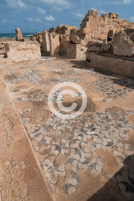 Libya, Sabratha, Theatre Baths, 2007. Creator: Ethel Davies.