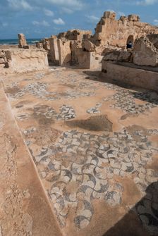 Libya, Sabratha, Theatre Baths, 2007. Creator: Ethel Davies
