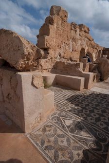 Libya, Sabratha, Theatre Baths, 2007. Creator: Ethel Davies