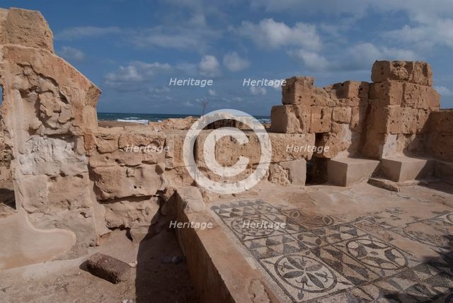 Libya, Sabratha, Theatre Baths, 2007. Creator: Ethel Davies.