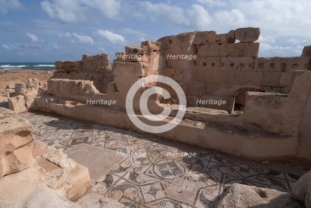 Libya, Sabratha, Theatre Baths, 2007. Creator: Ethel Davies.