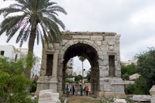 Libya, Tripoli, Arch of Marcus Aurelius, 2007. Creator: Ethel Davies