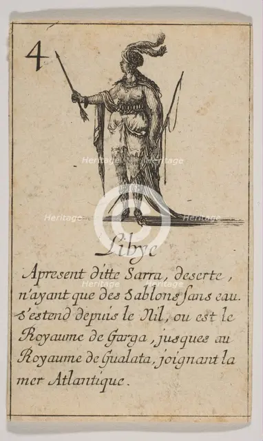 Libye, 1644. Creator: Stefano della Bella.