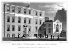 Licensed Victuallers School, Kennington, London, 1828.Artist: HW Bond