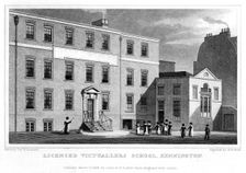 Licensed Victuallers School, Kennington, London, 1828.Artist: HW Bond