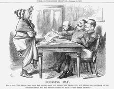 Licensing Day 1867. Artist: John Tenniel