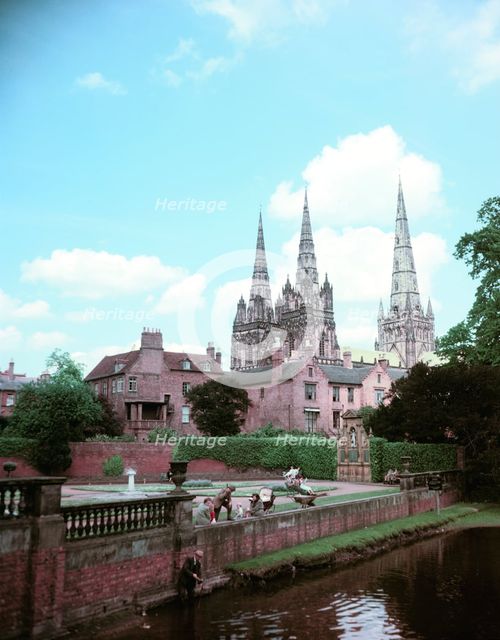 Lichfield, Staffordshire, c1955-1970. Creator: Arthur Charles Kirby Ware.