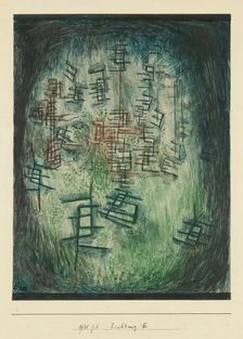Lichtung E (Clearing E) , 1930. Creator: Klee, Paul (1879-1940)