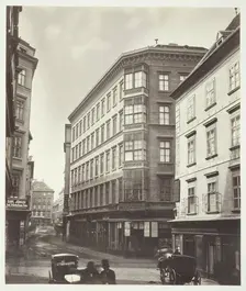 Lichtensteg No. 2, Zinshaus des Herrn A. Denk, 1860s. Creator: Unknown