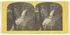 Lick Brook, near Ithaca, N.Y. 1st and 2d Falls, 1860/65. Creator: J. C. Burritt