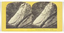 Lick Brook, near Ithaca, N.Y. 1st Fall, 1860/65. Creator: J. C. Burritt