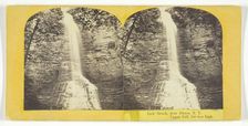 Lick Brook, near Ithaca, N.Y. Upper Falls, 160 feet high, 1860/65. Creator: J. C. Burritt