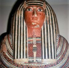 Lid of coffin of Pensenhor from Thebes, XXII Dynasty, c900BC