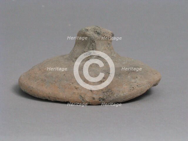 Lid, Coptic, 4th-7th century. Creator: Unknown.