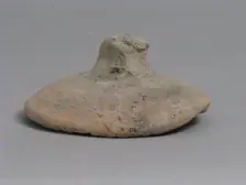 Lid, Coptic, 4th-7th century. Creator: Unknown