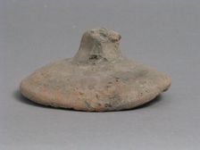 Lid, Coptic, 4th-7th century. Creator: Unknown