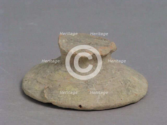 Lid, Coptic, 4th-7th century. Creator: Unknown.