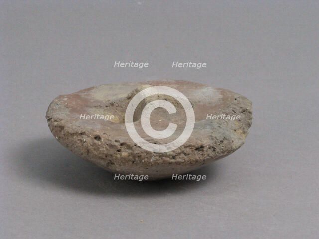 Lid, Coptic, 4th-7th century. Creator: Unknown.