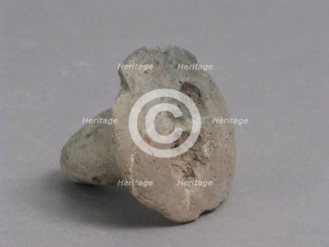 Lid, Coptic, 4th-7th century. Creator: Unknown.