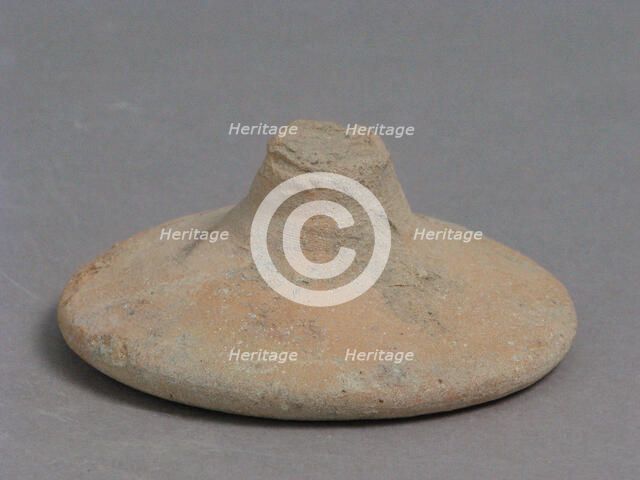 Lid, Coptic, 4th-7th century. Creator: Unknown.