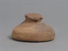 Lid, Coptic, 4th-7th century. Creator: Unknown