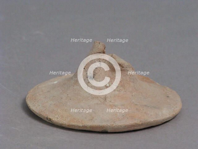 Lid, Coptic, 4th-7th century. Creator: Unknown.