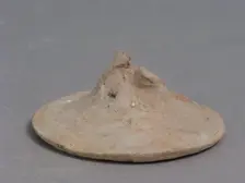 Lid, Coptic, 4th-7th century. Creator: Unknown