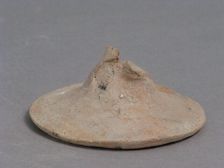 Lid, Coptic, 4th-7th century. Creator: Unknown
