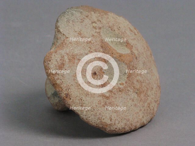 Lid, Coptic, 4th-7th century. Creator: Unknown.